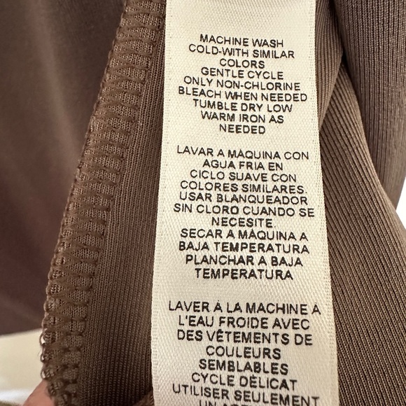 Chico’s Easywear Women Vest Cardigan Tunic Size 1/ Small Sleeveless Taupe NWT - Picture 4 of 8